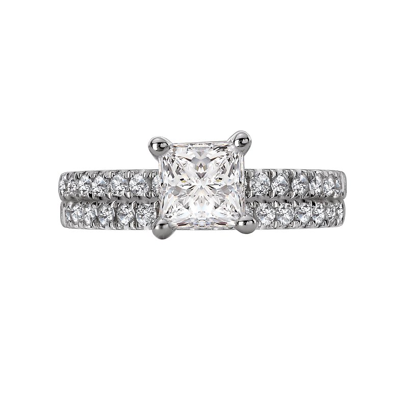 Romance Classic Semi-Mount Diamond Ring 117906-PC100K Romance Classic Semi-Mount Diamond Ring 117906-PC100K