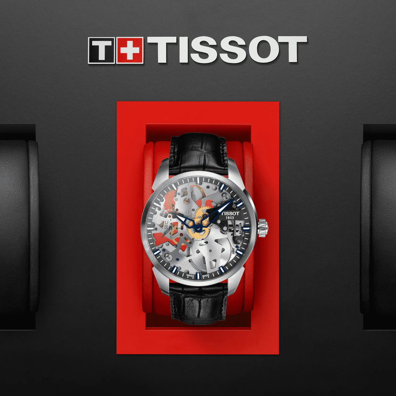 Tissot T-Complication Squelette 43mm T0704051641100 - Nacols