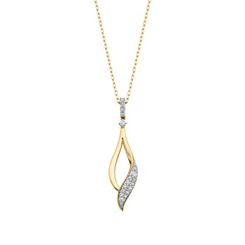 Diamond Swath Pendant .20tw TJC10B3389D