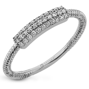 Zeghani ZR2132 RIGHT HAND RING ZR2132 - JF Options Jewelers