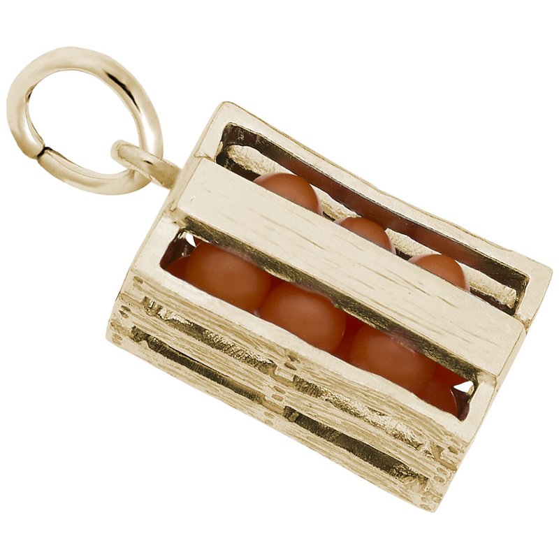 Rembrandt Charms ORANGE CRATE 4971-orange-crate - TK Wheeler Jewelers