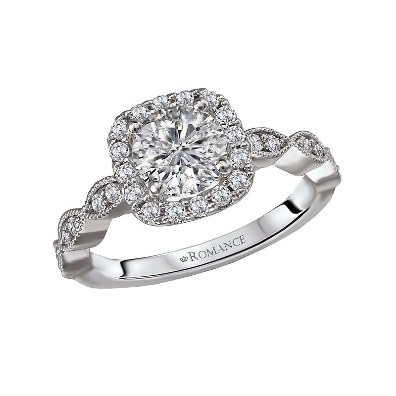 レクリント　DIAMOND151 Shop Lynda 2.5 Ct Elongated Cushion Ring 10k White Gold