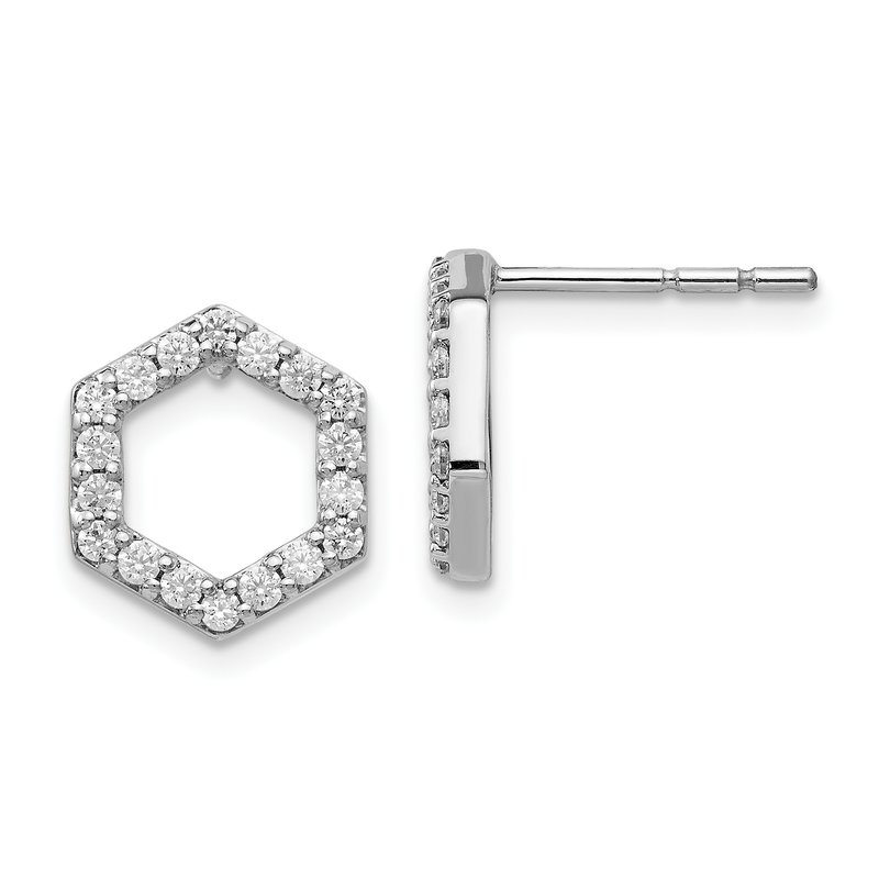 True Origin 14K White Gold 1/5 carat Lab Grown Diamond VS+ F+ Complete ...