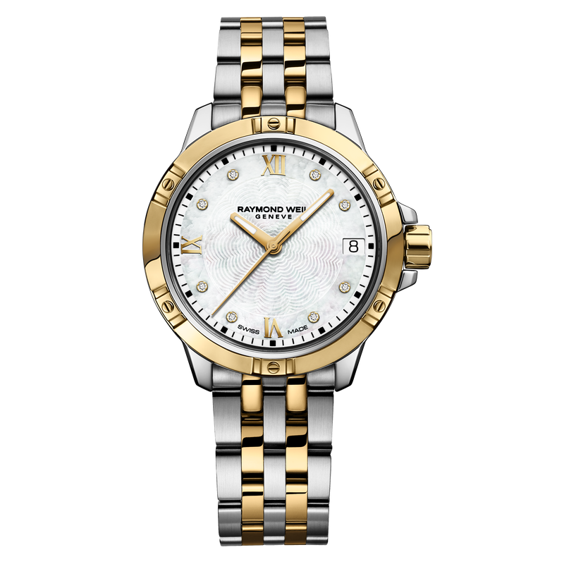 Brand new Raymond Weil watch for woman. 5966-P-00995 Raymond Weil Tradition Womens Gold Automatic  main image 2