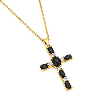 Cross Black Opal Pendant J452-JJP51357-1