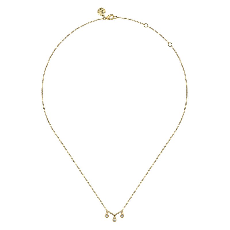 【ギフト】 - NK7044Y45JJ Necklace Fashion Gabriel The Store Diamond 座卓・ちゃぶ台