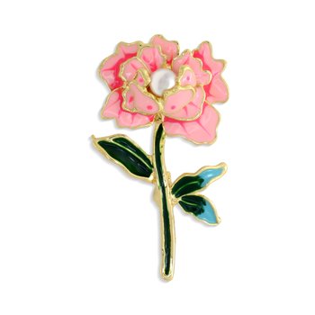 Floral Enamel Brooch J452-JBH80308-1