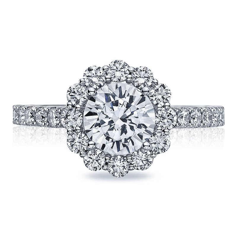 TACORI Round Bloom Engagement Ring 37 2RD Jackson Jewelers