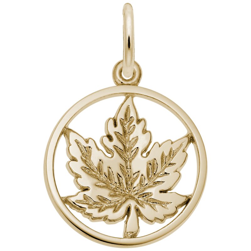 Rembrandt Charms MAPLE LEAF 104-maple-leaf Kettermans Jewelers