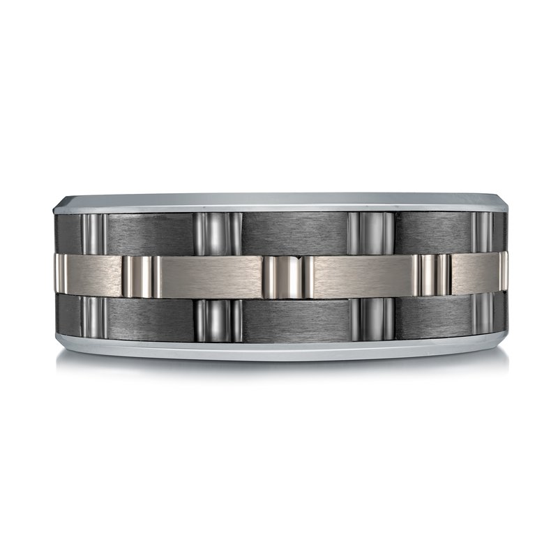 BM-CF847391TA-1 - Benchmark Tantalum Vintage Script Men's