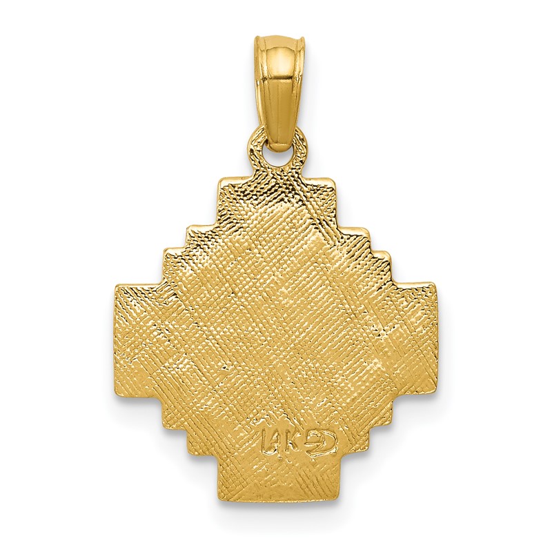 【追跡あり/匿名配送】Grand Crusader's Ring J.F. Kruse Signature Collection 14k Jerusalem Cross Pendant C3832
