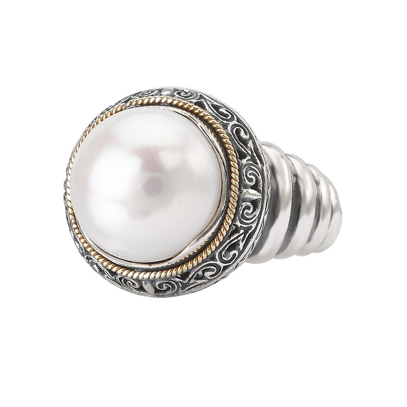 Ladies Fashion Pearl Ring