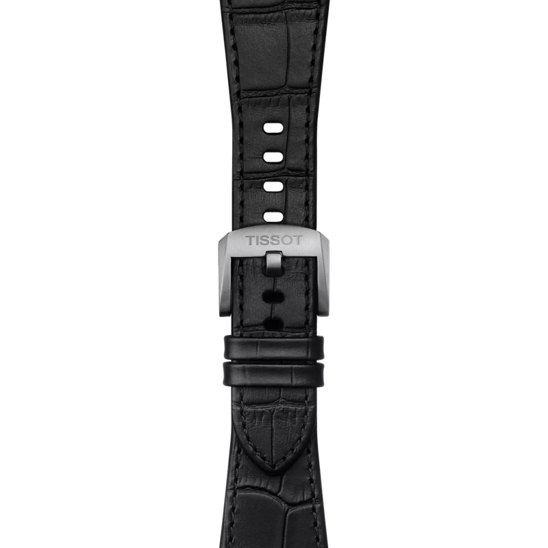 Tissot Official Black PRX 40mm Leather Strap T852047562 - Apex