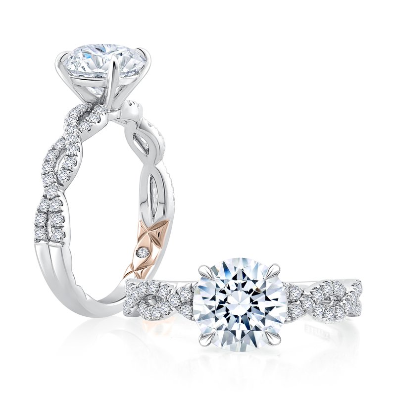 A.JAFFE A.JAFFE A.Jaffe Classics Engagement Rings MECRD2736 MECRD2736 ...