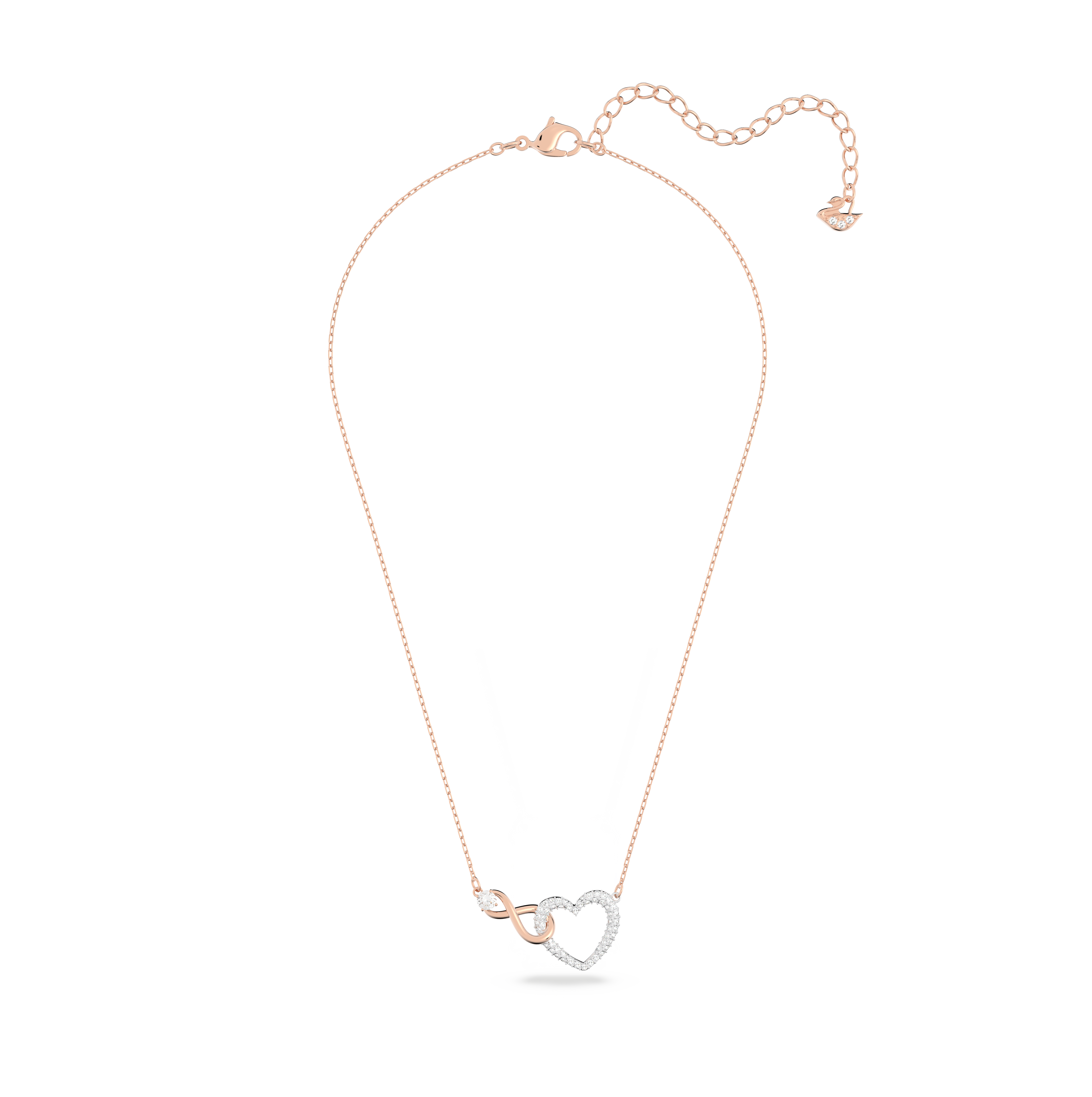 Swarovski Swarovski Infinity necklace, Infinity and heart Swarovski Swarovski Infinity necklace, Infinity and heart