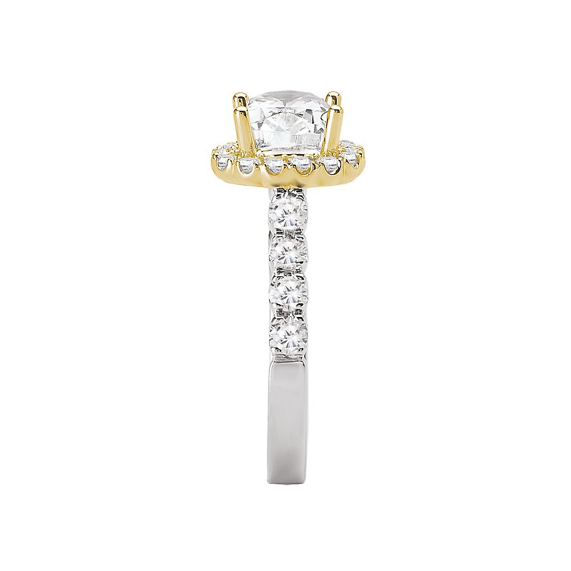 Halo Semi-Mount Diamond Ring 117053-100Y