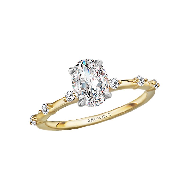 Romance Sapphire and Diamond Semi-Mount Ring 119268-RD100K