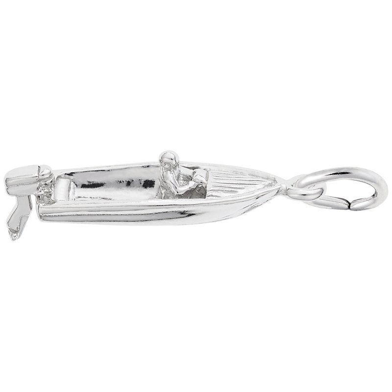Rembrandt Charms Sailboat Charm, 14K White Gold並行輸入品　送料無料 : Sailboat Charm In Sterling Silver, Charms for