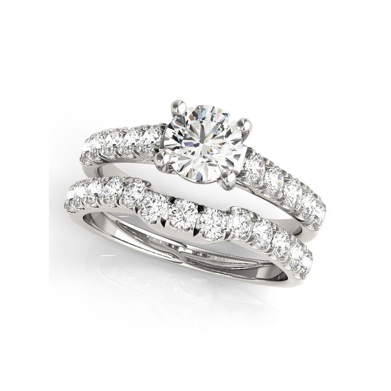 Kelley Collection Engagement Rings Trellis 82854-3/4 - Kelley Jewelers