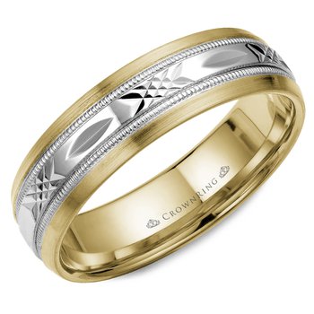 Crownring Wedding Band WB-7000-M10