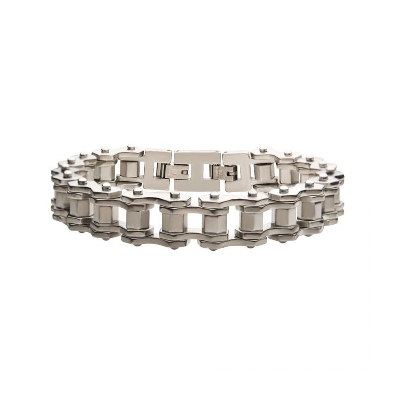 Bicycle Chain Bracelet, Sparkling Crystals, Modern, Edgy