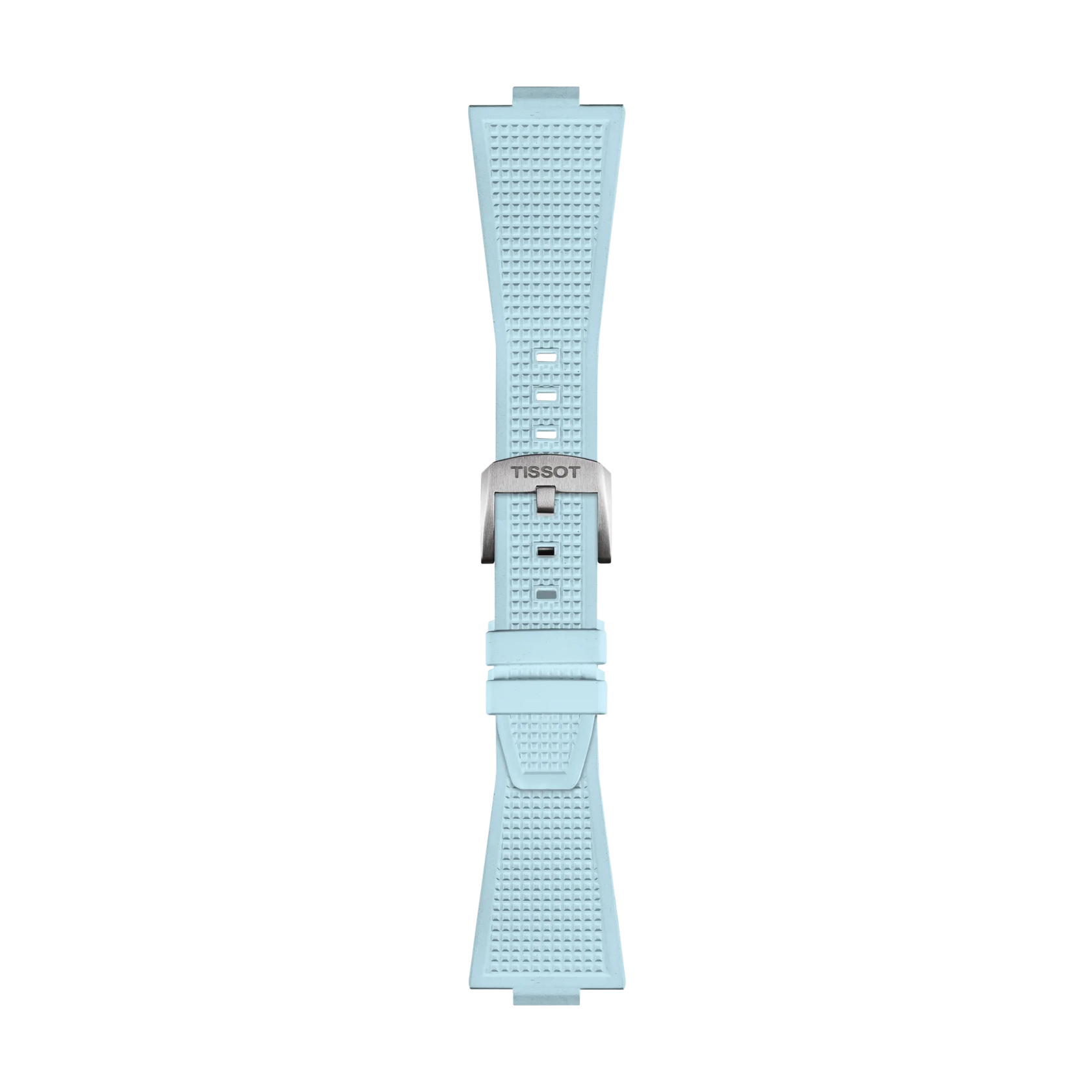 Tissot Official PRX Light Blue Rubber Strap T852050985 - Apex Jewelers