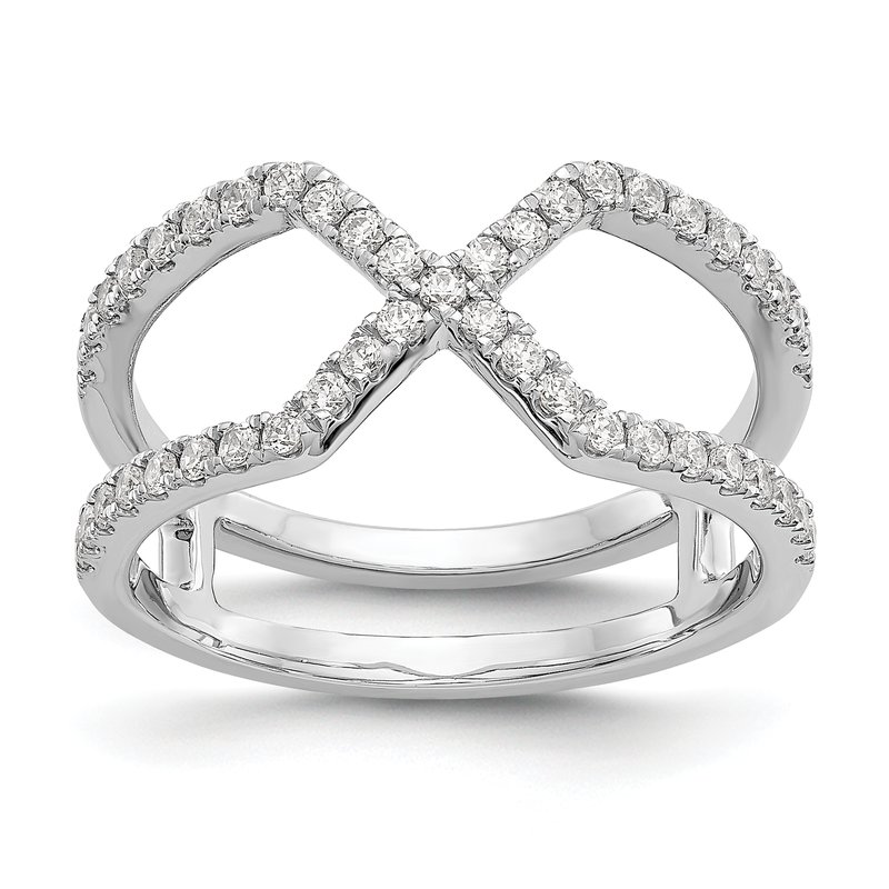 True Origin 14K White Gold 1/2 carat Lab Grown Diamond VS+ F+ Complete ...
