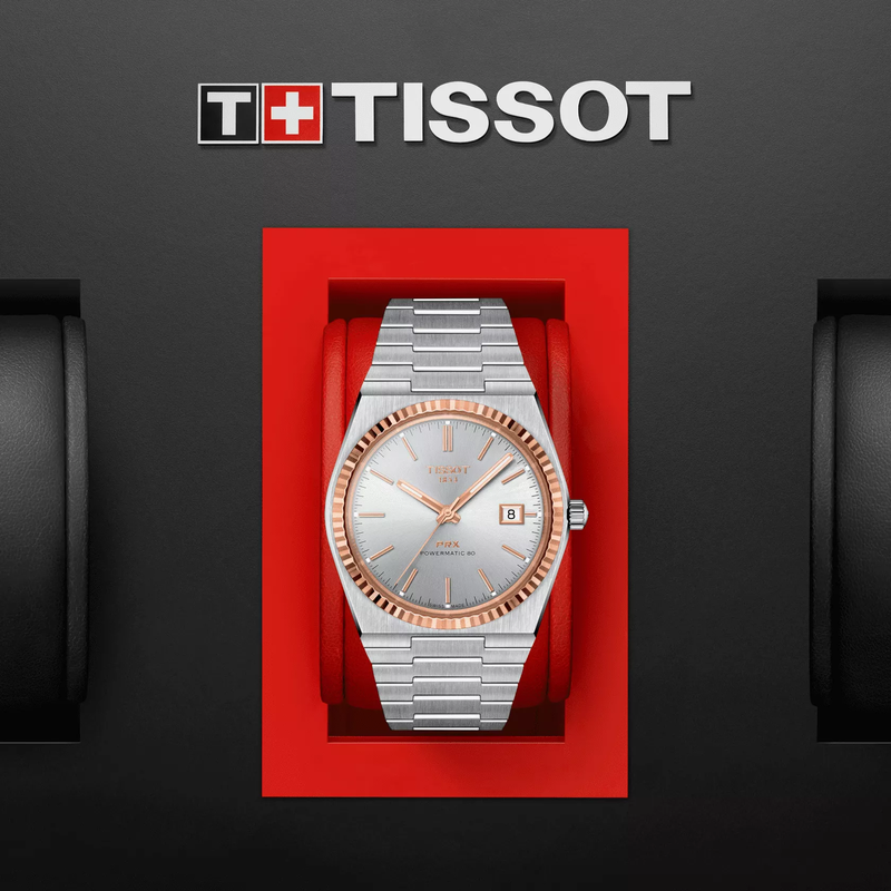 Tissot PRX Gold 40mm T9314074103100 - Apex Jewelers