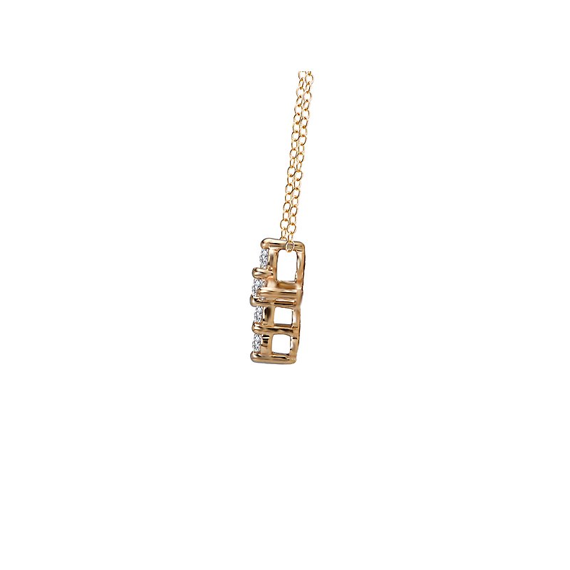 Tesoro Diamond Cross Pendant 142414-P012Y - Raco Watch and