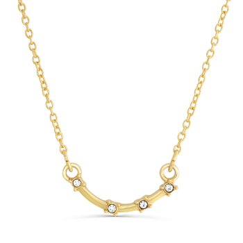 Aquarius Constellation Pendant – Crystal Accents Z124-LN5499 AQ