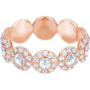 Swarovski Angelic Ring, White, Rose-gold tone plated 5441199