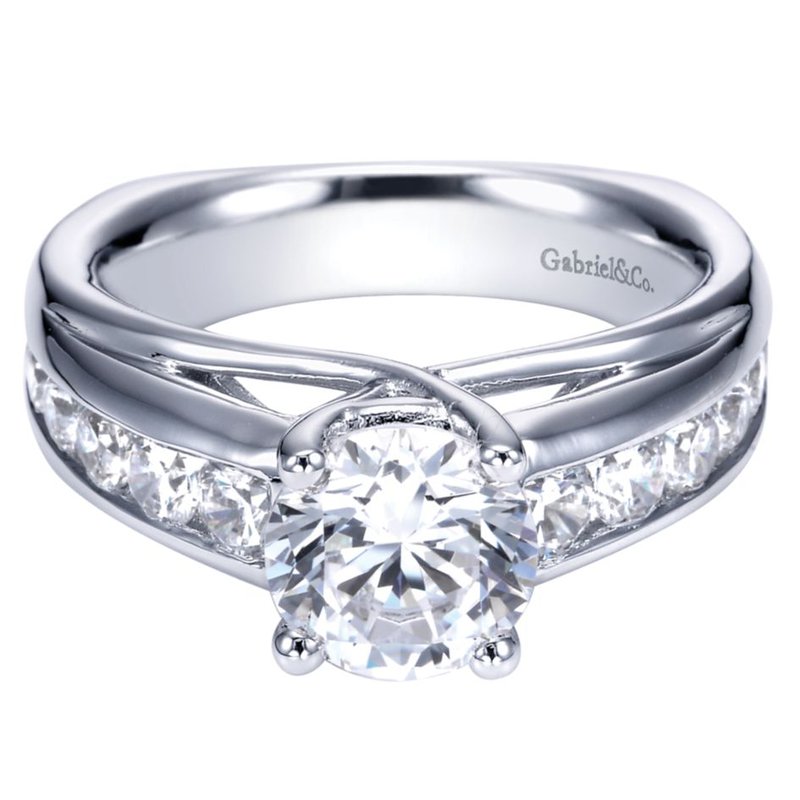 ドーターズジュエリー／14k Open cuff diamond ring 14K] Open cuff diamond ring - DAUGHTERS JEWELRY