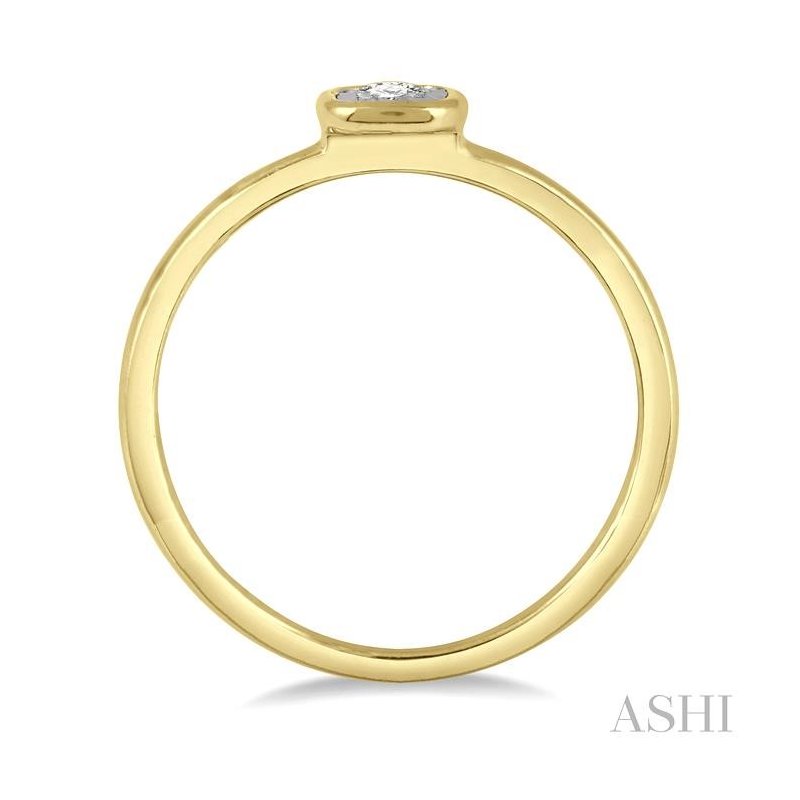 ASHI Stackable Cushion Shape Diamond Promise Ring 11419WJTXYG