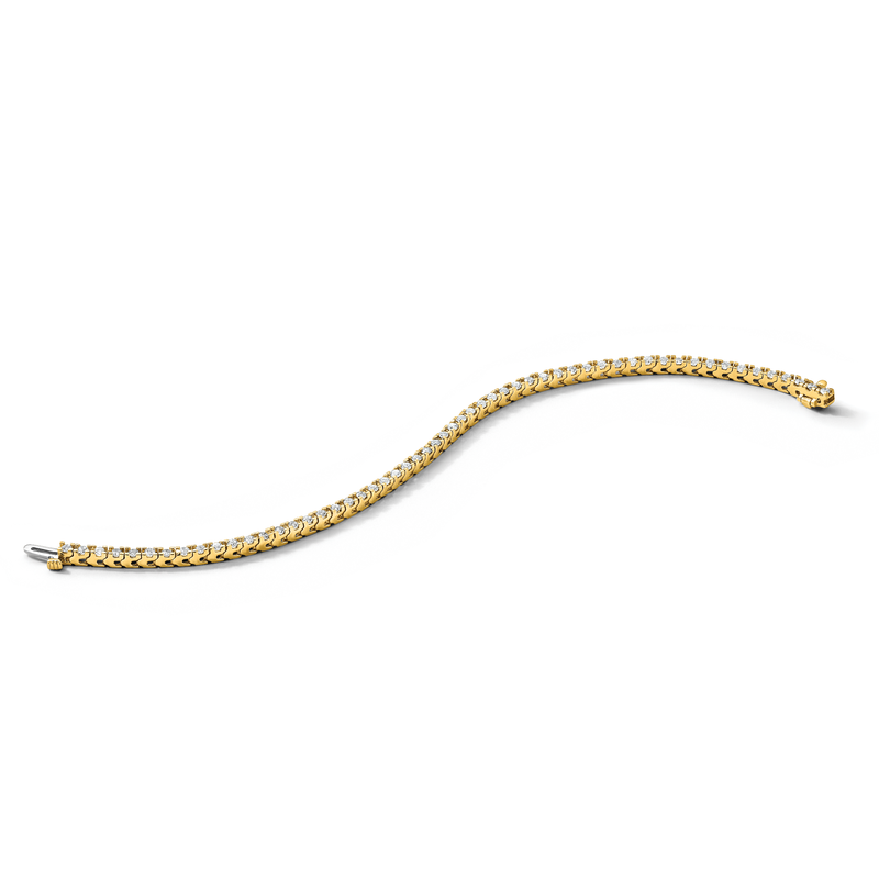 True Origin 14K Yellow Gold 2 1/5 carat Lab Grown Diamond VS+ F+ ...