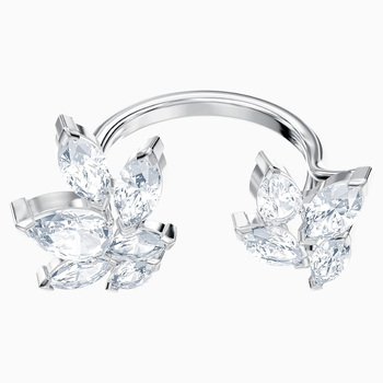 Swarovski Sunshine Ring Set, White, Rhodium plated 5482508