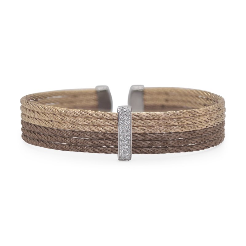 ALOR Catalog Multi-Tone Cable Cuff 8765969858787 - Morré Lyons Jewelers