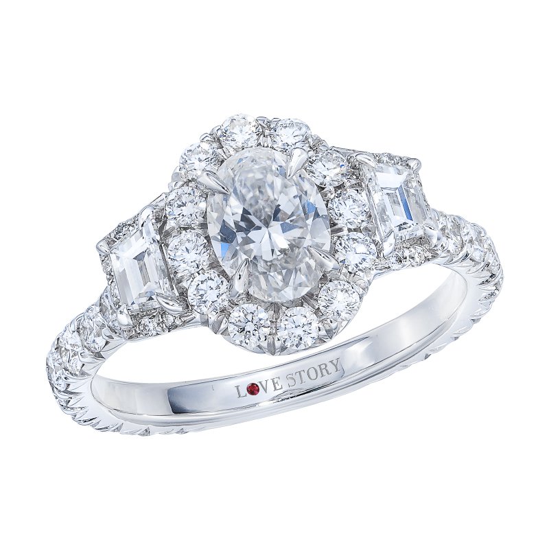 Engagement Ring 526-14676 - Love Story Diamonds