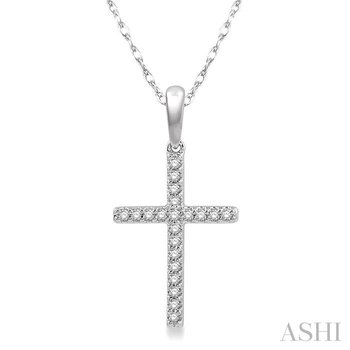 ASH&DIAMONDS★SILKY LEOホルダーP/O★新品 ASHI Cross 2 Stone Diamond Fashion Pendant 663L7PJFHPDWG