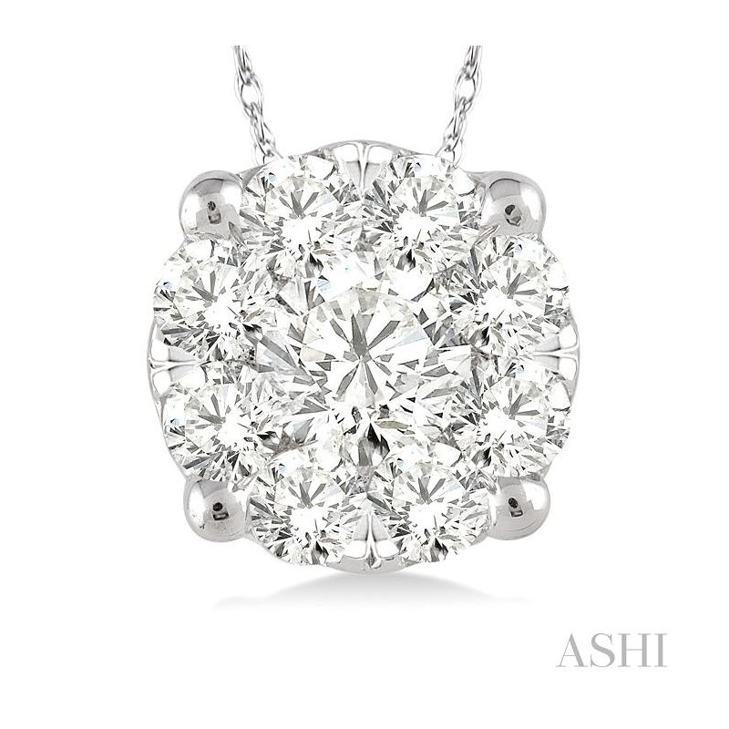 ASHI Round Shape Lovebright Essential Diamond Solitaire ASHI Round Shape Lovebright Essential Diamond Solitaire