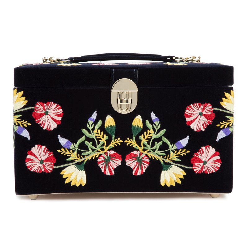 WOLF 315124 London Medium Jewelry Box, Ice On  Wolf Jewelry Boxes WOLF London Large Jewelry Box