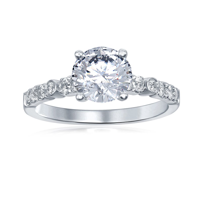 Parviz Rind Parviz Designs Engagement Ring EN4135 - Costello Jewelry Company