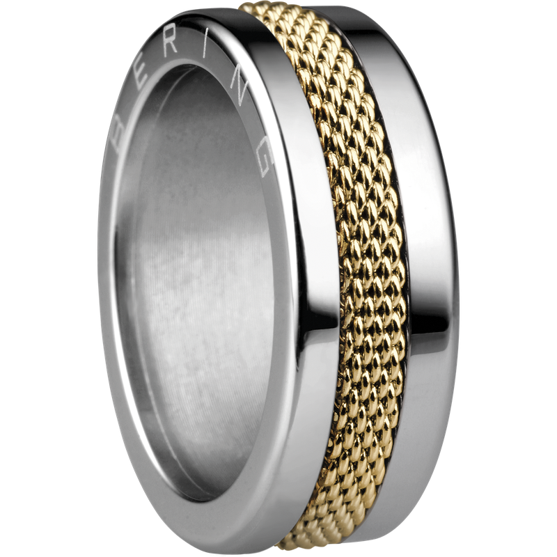thumbnail image 2 of Bering Arctic Symphony Complete Wide Ring – Stainless Steel – Combination Ring – Silver 2 of 2