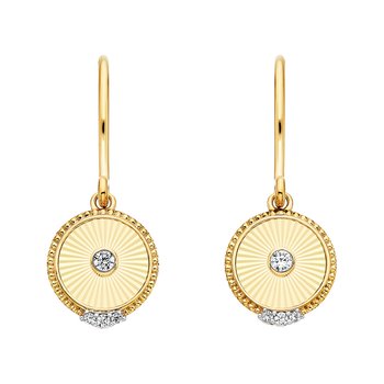 Sunburst Earrings .10tw TJC14B3429D