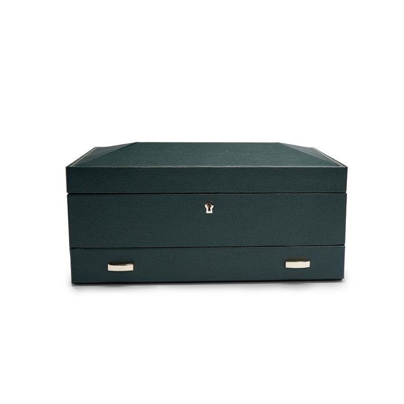 WOLF British Racing 10 Piece Watch Box with Drawer 792841 - Hayden