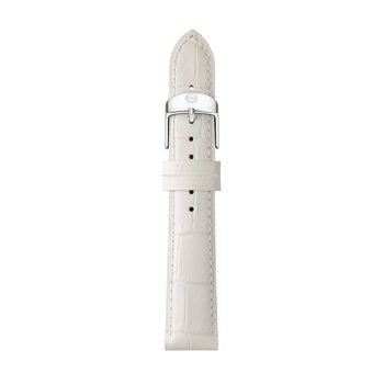 MSGM MILANO ラッフルスリーブ　白　カットオフ　イタリア製　 40 MICHELE 18mm White Silicone Strap MS18AI810100 - Beré Jewelers