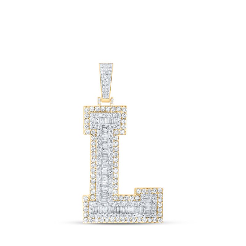 Diamond l pendant discount