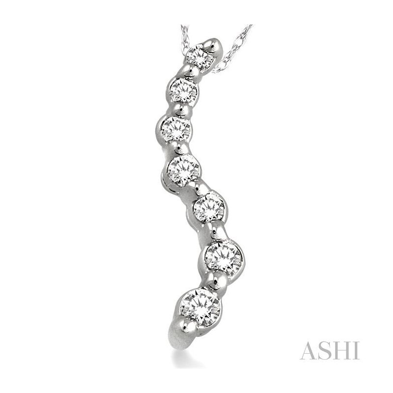 ASHI Journey Diamond Pendant 92318BETXPDWG Bere Jewelers