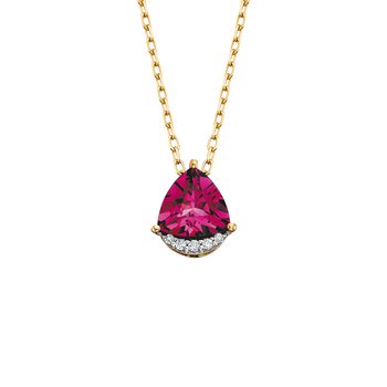 Berco Jewelry Sapphire Pendant .12tdw KGK11B1847SA - Nyman
