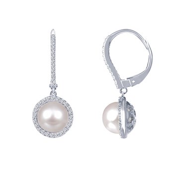 ☆ENGBROX☆ silver925afternoon pearl drop earring EBEA23006 Pearl Earrings |June Birthstone Earrings | Gabriel & Co. US