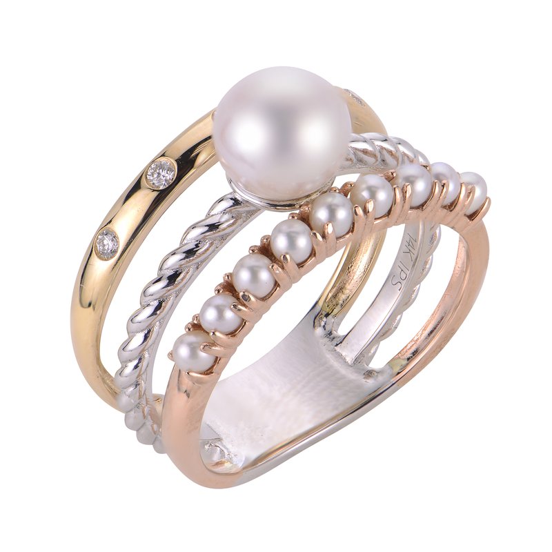 Imperial Pearl Freshwater Pearl Ring 919932/AA-7 - Elgin Jewellers
